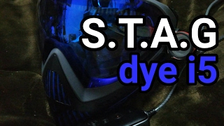 【S.T.A.G】dye i5 stormストーム 最高のサバゲーフルフェイスゴーグル！【レビュー】