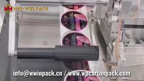 WIN-WIN PACK Flat Labeling Machine Utilize Circular Label Applications/Label Applicator