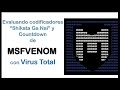 Efectividad de codificadores shikata ga nai y countdown de MSFVENOM - Virus Total