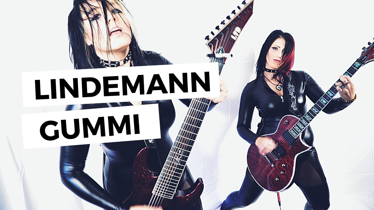 Lindemann   Gummi Guitar Cover feat ELYLVA 4K FUNNY SPECIAL