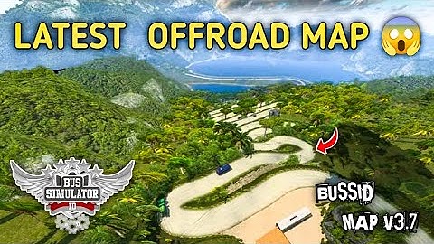 😱 LATEST OFFROAD MAP MOD For Bus simulator Indonesia ✅ // Bussid Map Mod V3.7 #offroadmapmod #map✅😱