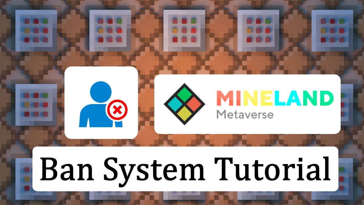 Mineland Network | Tutorial: How to make a Ban System - YouTube