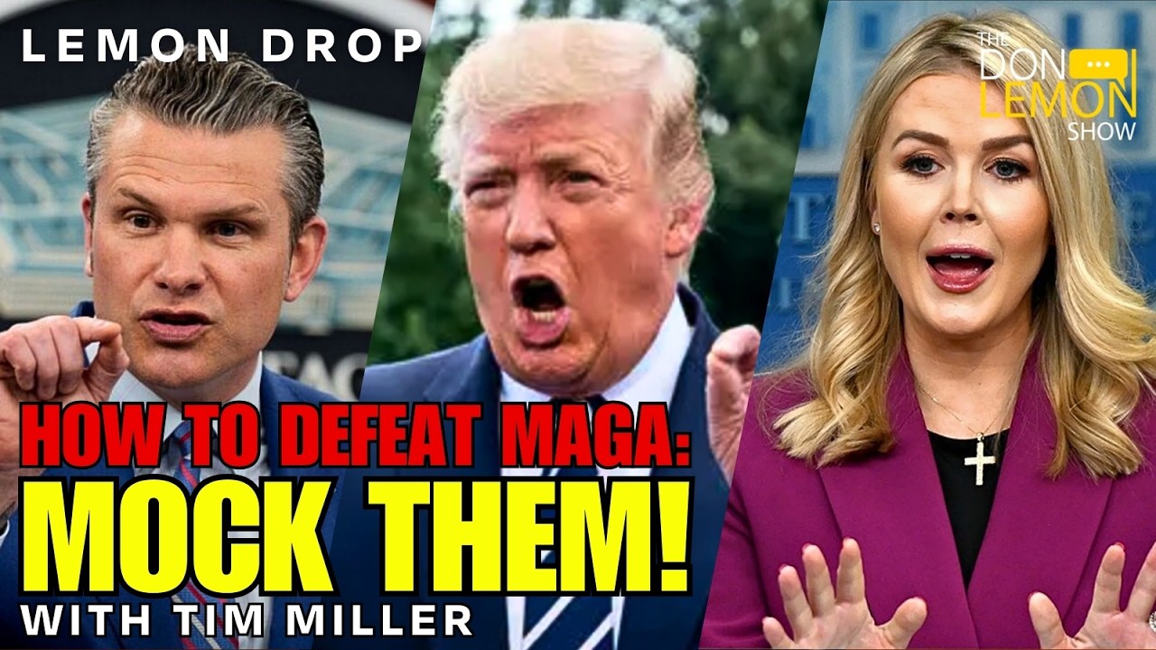 LEMON DROP | How To Defeat MAGA: MOCK THEM! | Don Lemon & Tim Miller at New Orleans Book Festival