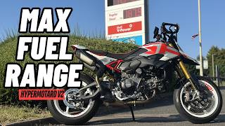 How Far Can my 2026 Ducati Hypermotard V2 SP Really Go On One Tank of Fuel?