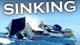 Surviving A Sinking Car Ferry! | Stormworks: Build and Rescue | With Jlkillen