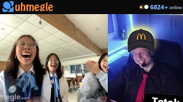 Making girls laugh on Omegle - Virtual McDonald