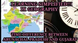 TIME DIFFERENCE BETWEEN ARUNACHAL PRADESH & GUJARAT By Shiny Jimmy Profile