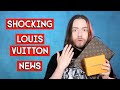 Shocking louis vuitton news canvas as expensive as leather lv talk with foxylv