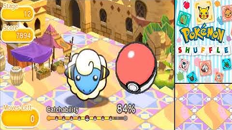 Pokémon Shuffle 100% Walkthrough Part 4 Stage 11,12 & 13