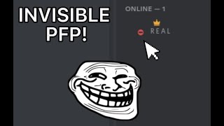 How To Get Invisible Profile Picture And Username In Discord **2022**