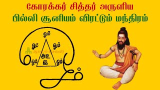 கோரக்கர் சித்தர் அருளிய பில்லி சூனியம் விரட்டும் மந்திரம்  | பில்லி சூன்யம் ஏவல் விலக யந்திரம்