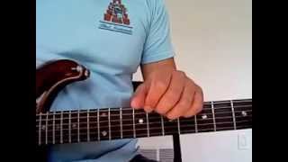 Video thumbnail of "Latin Guitar C7 Montuno ( Series 2  - Lesson 1 )"