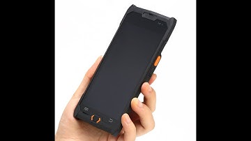 HiDON 5 inch 4G Android Barcode PDA Scanner with NFC 2D Android PDA handhelds terminal PDA handhelds
