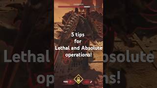 5 tips for Lethal and Absolute difficulties in Space Marine 2