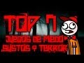 TOP 10 JUEGOS DE TERROR GRATIS STEAM - YouTube