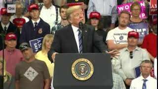 Trump slurred speech Sept 6, 2018