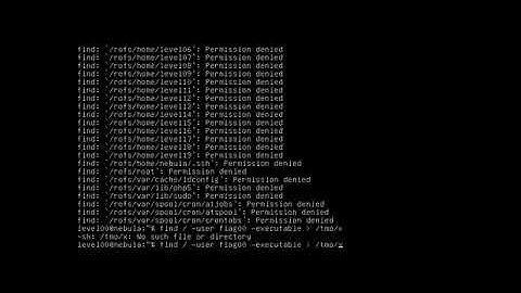 exploit.education - Nebula - Level 00 - Walkthrough