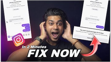 FIXED: “You Can’t Send Messages for 3 Days” Instagram Problem in 2 Minutes! ( IN 2 MINUTES ) 😍