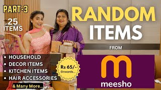 Household items from *MEESHO*💜💛 PART -3 | Random find | genuine review | gimaashi