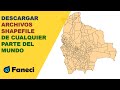 Descargar archivos SHAPEFILE de cualquier PAIS