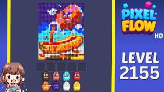 Pixel Flow Level 2155 Solution Walkthrough