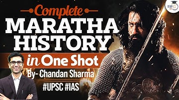 Complete Maratha History for UPSC in 1 Video | Indian History by Chandan Sir | StudyIQ IAS