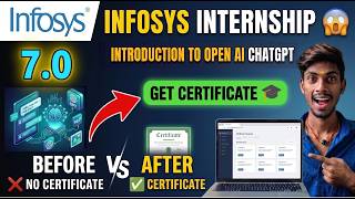 How to complete Infosys Internship 7.0 Introduction to open AI chatgpt |🚀#tamil #infosys #answer #ai