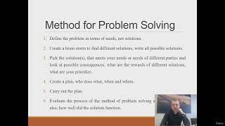 14. Method for Problem Solving