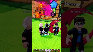 Aku summon FLOOD EVENT di PUBLIC SERVER #shorts #roblox #kickaluckyblock