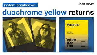 The Return Of Polaroid Duochrome Yellow Instant Breakdown