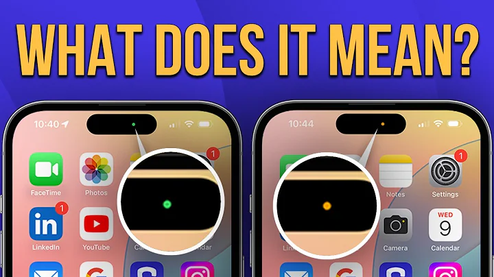Green or Orange Dot on iPhone: Are You Hacked?