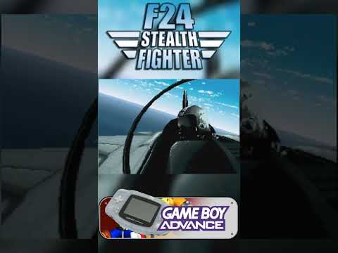 F24: Stealth Fighter #retrogaming #consolegaming #gba #nintendo  #gameboyadvanced #short