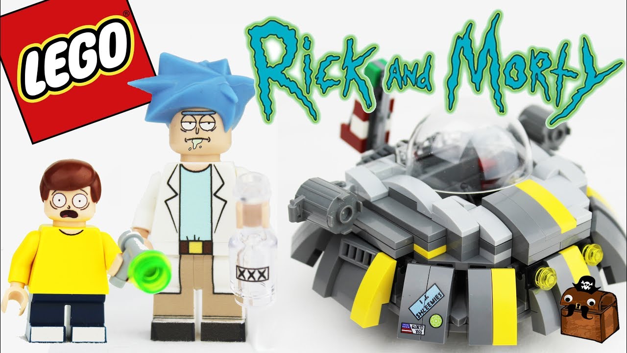 rick and morty lego