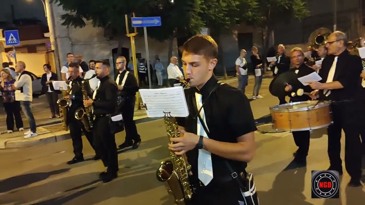 Marcia Pescasseroli Banda di Modugno Santa Cecilia 23/9/23 Modugno Processione di San Rocco
