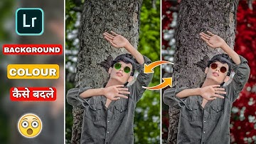 Background Colour Change Photo Editing Lightroom || Lightroom Se Background Ka Colour Kaise Badle