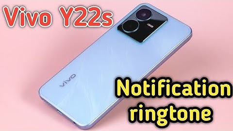 How To Change Notification Tone In Vivo Y22s, Notification Ringtone Setting In Vivo Y22s,