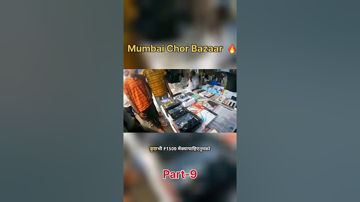 From iPhone to Antiques – everything is available in Mumbai Chor Bazaar!”