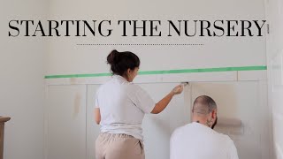 Starting The Baby&#39;s Nursery | Painting, Choosing a Color | After 4 Years Of Infertility