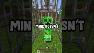 I have a DEFECTIVE Creeper! (My PET) #shorts