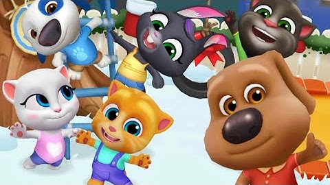 Up Game 2023!!Talking Tom Friends 🐹🏘️😻: Part 3|| Walkthrough, Adventure Game, iOS, Android Game