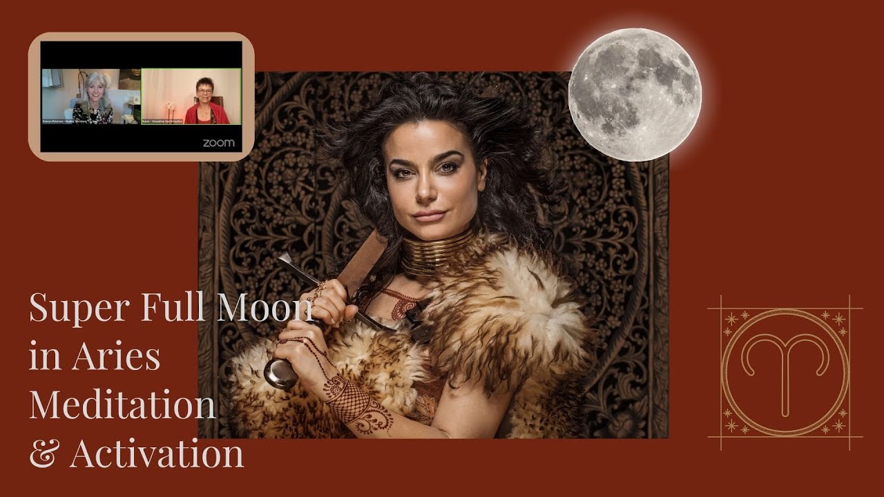 Super Full Moon in Aries Meditation & Activation Sept 2023 - YouTube