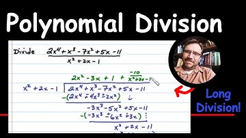 Polynomial Long Division with a Trinomial Divisor with a Remainder