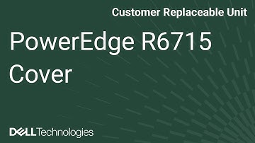 How to replace the backplane cover on a PowerEdge R6715