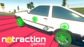 Notraction Vehicle Physics - Wheel Improvements (RayCast/SweepTest) -TUNER Z - Unity Asset