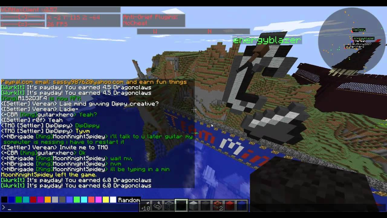 A Friendly Encounter - Team MineGrief