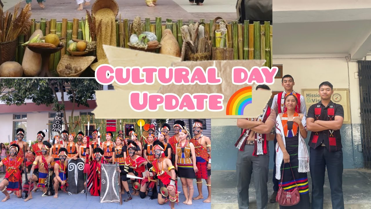 Cultural Day update🌈🌷 #vlog🌟#college #friends  