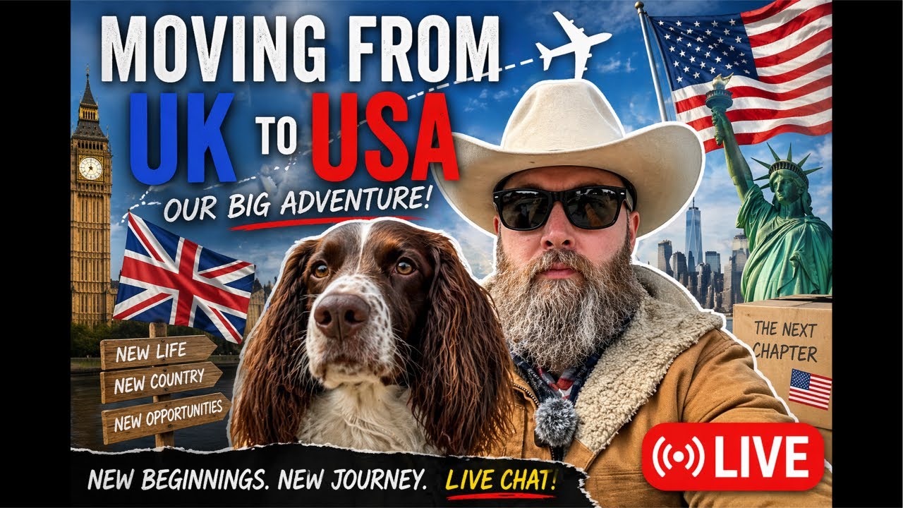 MOVING FROM UK TO USA… The Truth (LIVE) 🇬🇧➡️🇺🇸