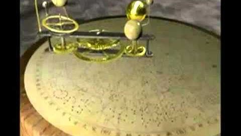 solar system model projects,Orrery animation test #1