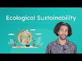 Ecological Sustainability Quiz