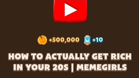 How To Actually Get Rich In Your 20s Memefi YouTube verification Code, Memefi YouTube Video Code
